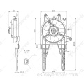 Radiador de ventilador de refrigeración de nueva llegada para FIAT PUNTO